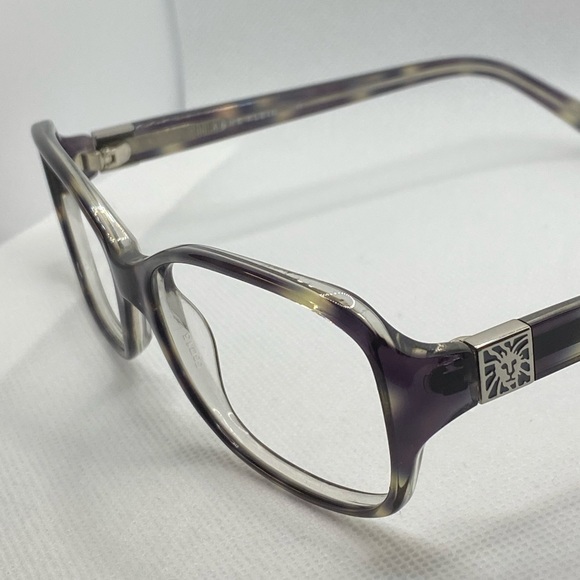 Anne Klein Black Tortoise glasses frames 56[]15 135 - Picture 4 of 15